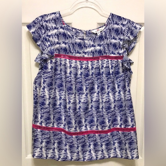 Vineyard Vines Flutter Sleeve Top - Picture 13 of 15